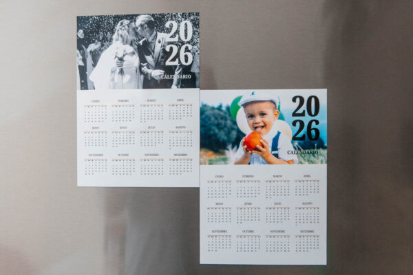 Calendario Magnético Personalizado 2026 A5 con Foto