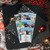 Set de Regalo de Navidad Mini – Tiras de Fotomatón Magnéticas Personalizadas