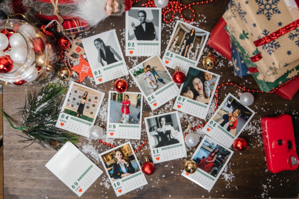 Calendario Magnético Personalizado con Fotos – Set de 12 Meses